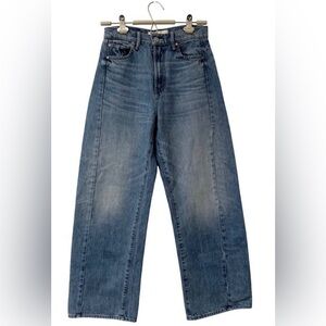 Mother Half Pipe Flood barrel jeans size 25